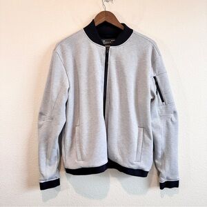 Under Armour Athleisure Tech Bomber Minimalist Streetwear Jacket Womens L